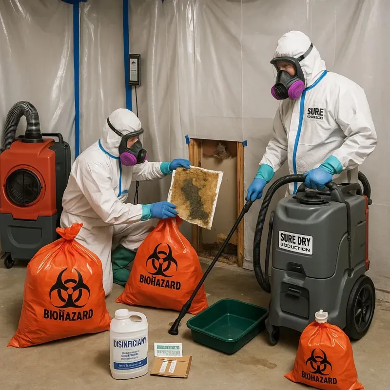 Contaminated Water Handling Protocols process in Lincolnwood, IL